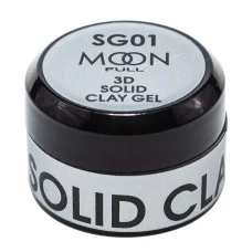 Гель - пластилін для дизайну нігтів Moon Full 3d Solid Glay Gel SC01