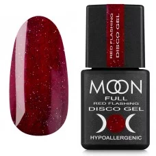 Світловідбиваючий Disсo Gel Moon Full Red Flashing № FD07, 8 м