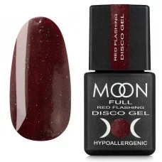 Світловідбиваючий Disсo Gel Moon Full Red Flashing № FD08, 8 мл