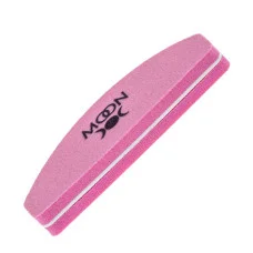 Пилка-бафф для ногтей Moon Full Pink Small 120/180, (46шт/уп)