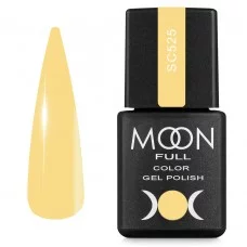 Гель-лак MOON FULL color Gel polish № SC 525 світло-жовтий, 8 мл