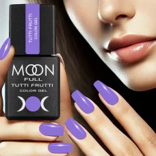 Гель лак Moon Full Tutti Frutti Color Gel №930 лавандовий, 8 мл