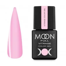 Гель лак Moon Full Vitrage Collor Gel №01 розовый туман, 8 мл