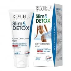 Корректирующее обертывание для тела REVUELE SLIM & DETOX с контрастным эффектом горячее+холодное 200 мл