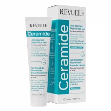 Нічний гель для обличчя REVUELLE CERAMIDE ANTI-BLEMISH, 40 мл