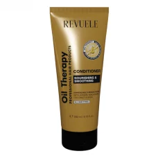Кондиционер для волос REVUELLE OIL THERAPY Питание и разглаживание, 200 мл