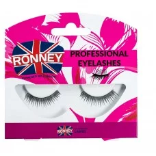 Накладні вії RONNEY Professional Eyelashes 00010 натуральні, довжина 28 мм