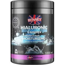 Маска з гіалуроновою кислотою RONNEY HIALURONIC COMPLEX для сухого та пошкодженого волосся 1000 мл