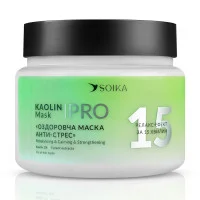 Маска для волос Soika Анти-стресс оздоровительная Каолин и 5 растительных экстрактов 300 мл