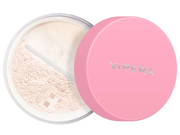 Розсипчата пудра з УФ-фільтром Vipera Face Loose Powder № 012 світловідбиваюча прозора 15 г