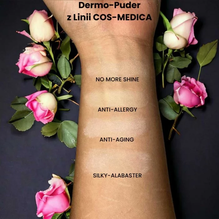 Прозора розсипчаста рисова пудра для шкіри з акне Vipera Cos-Medica No More Shine, 11 г, 5903587430107