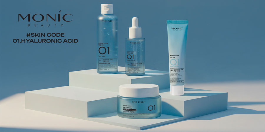 Серия Monic Beauty #Skin Code 01 Hyaluronic для комплексного ухода за кожей